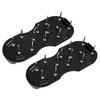 1 Paar Rasenlüfterschuhe Rasenlüfterschuhe mit Edelstahlspikes Bodenlüfterwerkzeug für Gartenbodenlockerung und Rasengesundheit (Versammlung
