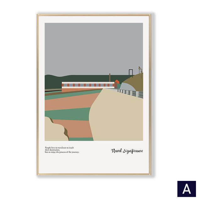 

Абстрактная ваза для девочек, геометрическая форма, настенное искусство, пейзаж, холст, живопись, плакаты на скандинавскую тему и принты, настенные панно для гостиной 21cm×30cm NoFrame