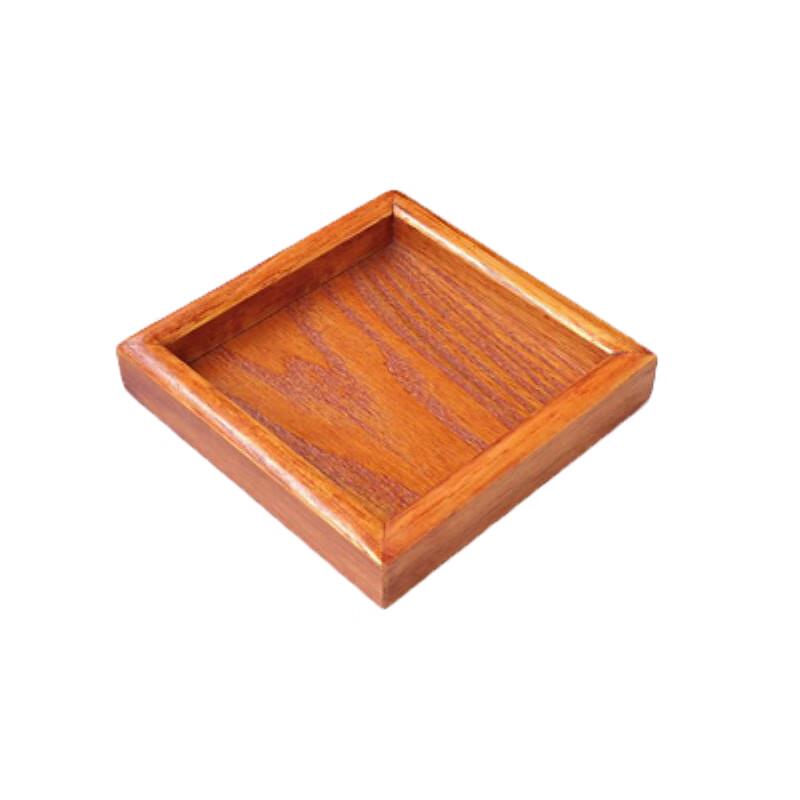 Квадратный сервировочный поднос из массива дерева