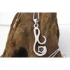 Rolali Pendant Necklace Single Inlaid Gemstone Plated Platinum Heart Chain Women'S Versatile Jewelry Dy