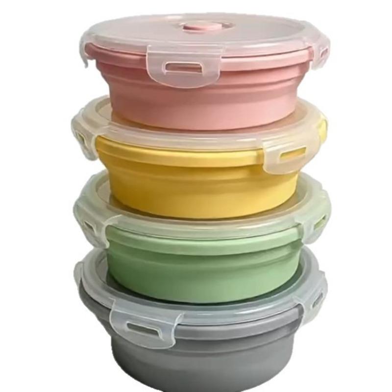 Pet folding dog food outdoor dog food portable dog bowl travel food basin