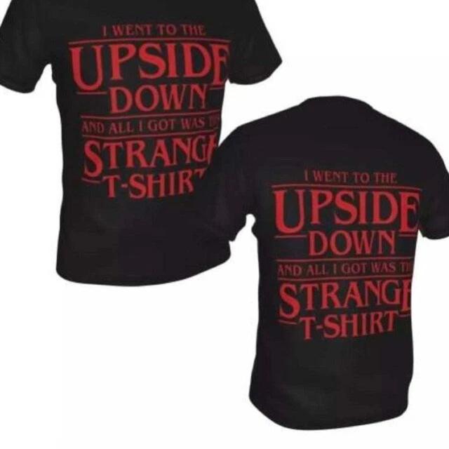 I Went to the Upside Down T Shirt - Strange Things - Large - Sci Fi TV 3XL