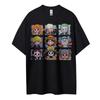 ONE PIECE Peripheral Products Mens Oversized Tshirt Street Version Mens and Womens Summer Casual Trendy Brand Top Colthing