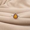 Citrine Gemstone 925 Sterling Silver Handmade Jewelry Designer Ring For Engagement RR-85-3