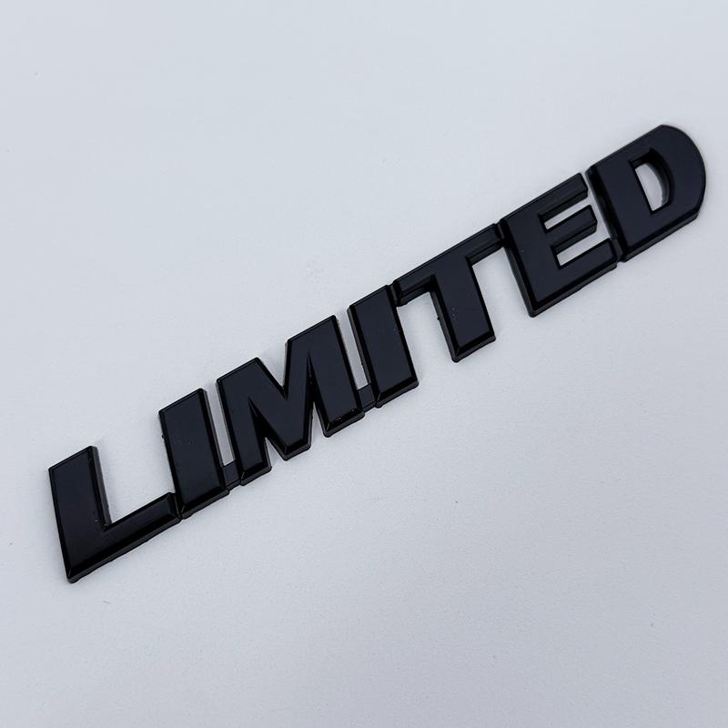 3D Metal Logo 4X4 Badge Limited Emblem For Toyota Highlander 4runner Rav4 Prius Tundra Jeep Car Fender Side Rear Trunk Sticker