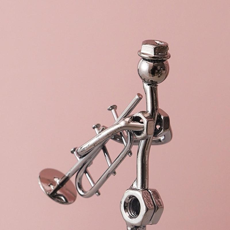 Miniatur Musikerfigur Dekorative Bastelartikel Schmuck Zubehör Geschenk für Kinder Mädchen Junge Geburtstag Hochzeit Party Geschenk