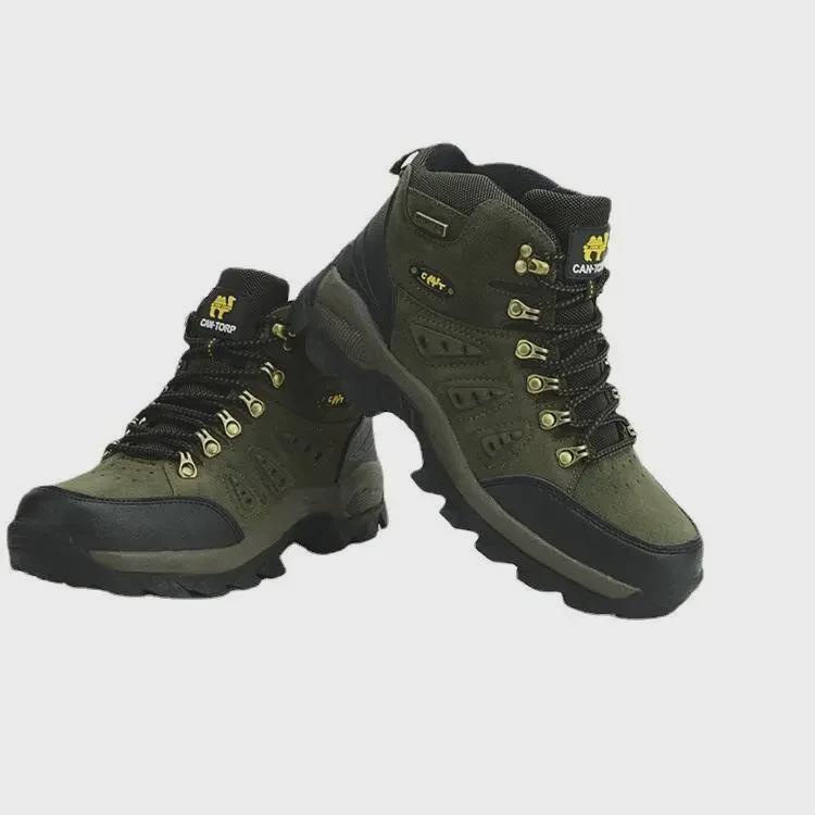 2024 Men's & Women's High-Top Hiking Shoes: Large Size, Casual Mid-Top, Spring/Autumn Trend for Couples