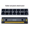 Rubber and Plastic Wheel Chock for Garage
