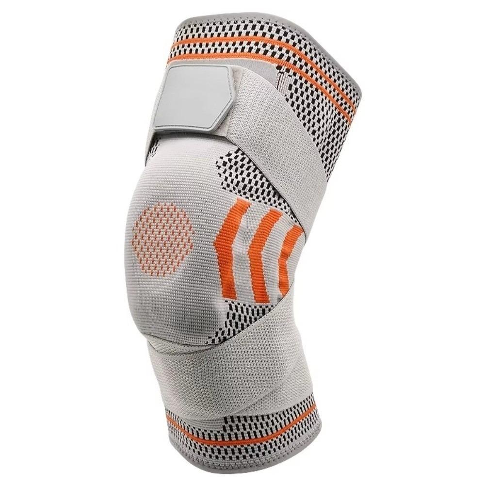 Spring Support Basketball Straps Silicone Knee Pads Leg Warmers Durable Sports Knee Pads