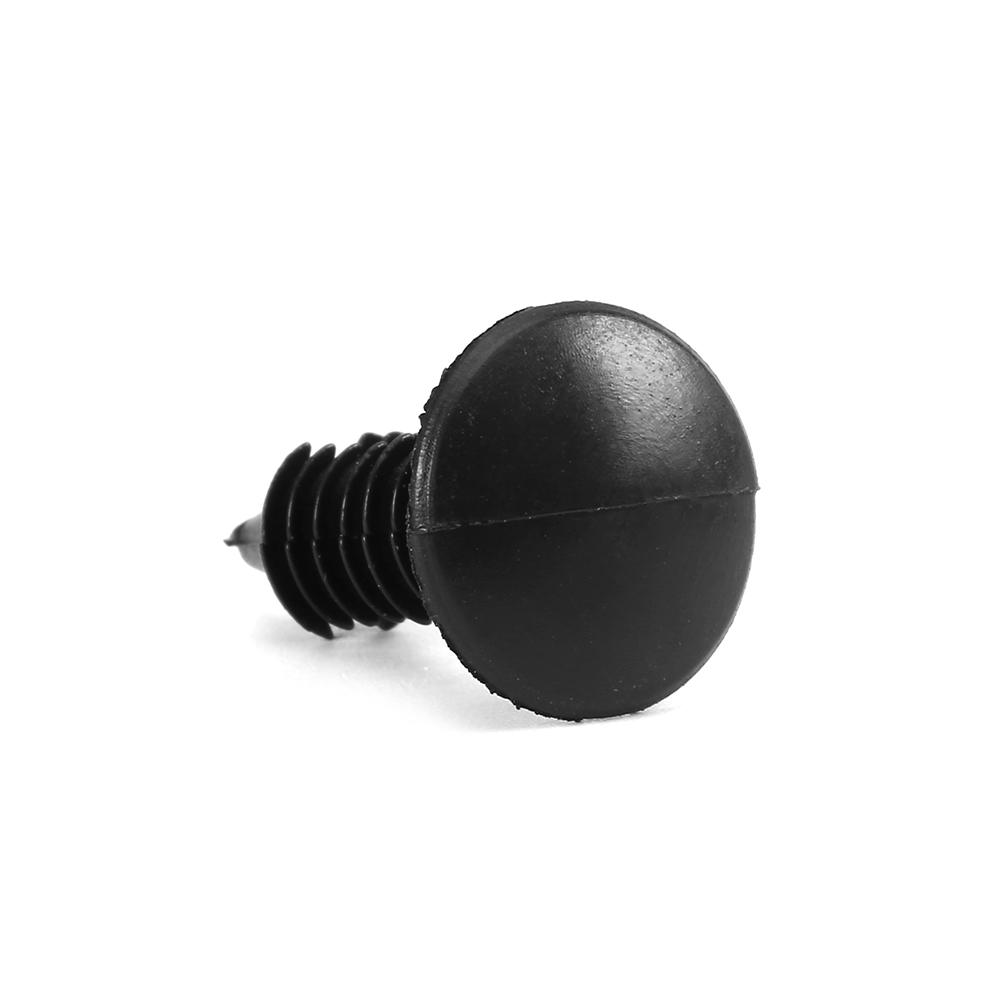 Universal 100x Black Nylon Rivet Fastener Bumper Retainer Plastic Clips for Car