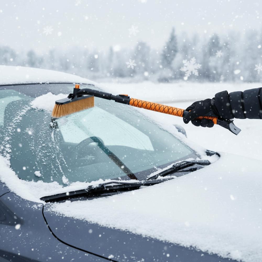 Horizontal Design Window Defrosting Shovel New Upgraded Deicing Shovel Ice Removal