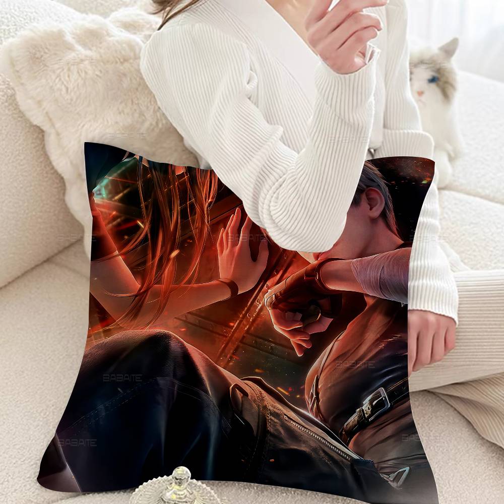 Love And Deep Space game Pillow Gift Home Office Decoration Bedroom Sofa Car Cushion Cover case 45x45