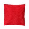 New Modern and Simple Corduroy Three-dimensional Bubble Pillow Pillow Case Fashionable Solid Color Cushion Pillow Case