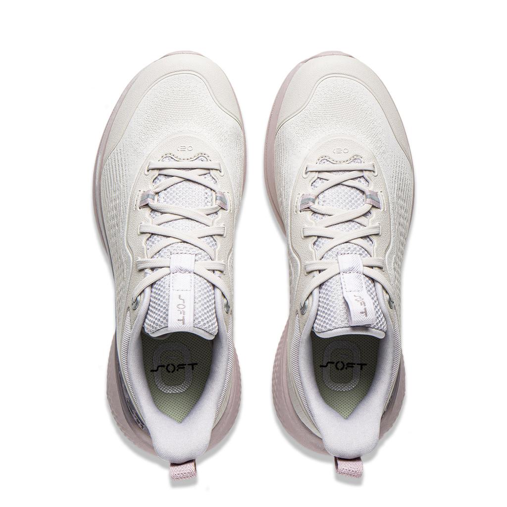 Li-Ning Soft Go 3 Retro Versatile Fashion Classic Shock Absorption Non-Slip Wear-Resistant Breathable Support Rebound Low-Top Casual Shoes AGLW002-5