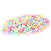 500PCS Heart Shaped Plastic Beads Craft Beads for DIY Clothing Accessories Materials