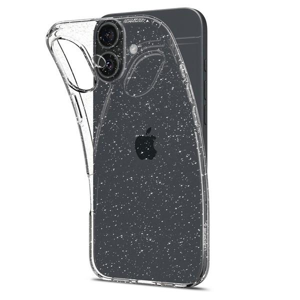 Etui Do iPhone 16 Plus Spigen Liquid Crystal Glitter Przezroczyste