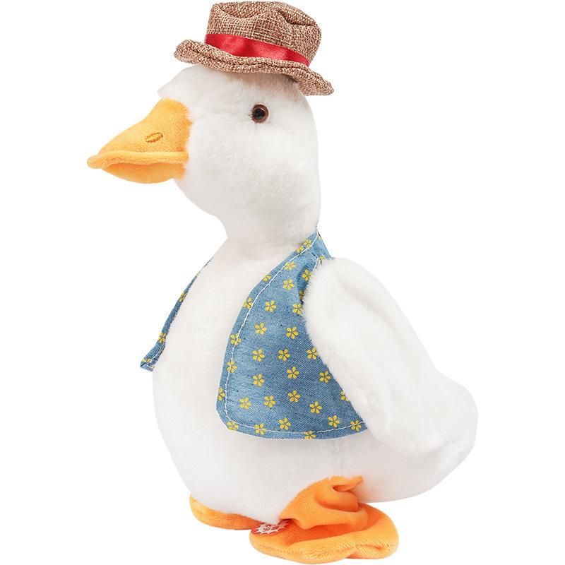 Repeated Ducks Kids Lovely Talking Repeat Duck Talking Musical Stuffed Plush doll Educational Toy Children's Plush Toy Fun Gift