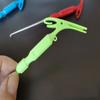 Knotter Fishihing Hook Remover Rybářský vytahovač Muškařské nástroje na vázání uzlů Bezpečnostní vytahovač