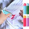 Tragbarer Fleckenentfernerstift für Kleidung 3-Sekunden-Fleckenentfernerstift Doppelkopf-Fleckenbehandler Bleichstift Wasserfreies Mini-Reinigungswerkzeug