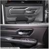 Carbon Fiber ABS Inner Side Door Handle Cover Trim For - Dodge Ram 1500