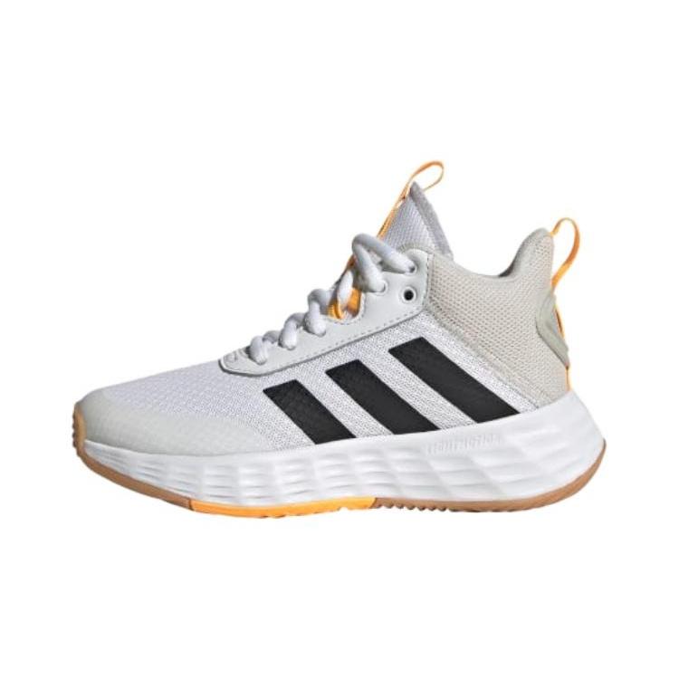 (GS) adidas Own The Game 2.0 J White Black Solar Gold Kids H06418 EU 30
