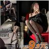 Herz Tupfen Schwarz Strümpfe - Damen Sexy Anti-Laufmaschen Strumpfhose