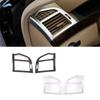 For Mercedes Benz S Class W221 S300 350 2008 2009 - 2013 Car Inner Dashboard Side AC Vent Frame Cover Air Outlet Decoration Trim