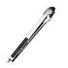 Yousheng Kitchen Tongs with Anti-Slip Handle And Silicone Scalloped Edges, Stainless Steel Locking Food Clips for Grilling BBQ Salad, Dishwasher