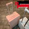 Women's 24-Inch Large Capacity Trolley Suitcase with Combination Lock; 20-Inch Option Available