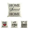 Luxurious Romantic Retro Words Quotes Throw Cushion Cover Pillow Case For Sophisticated Home Decor