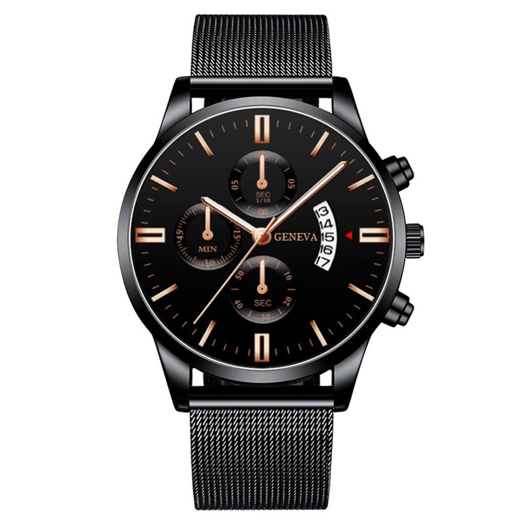 Men's Luminous Running Alarm Clock Watch