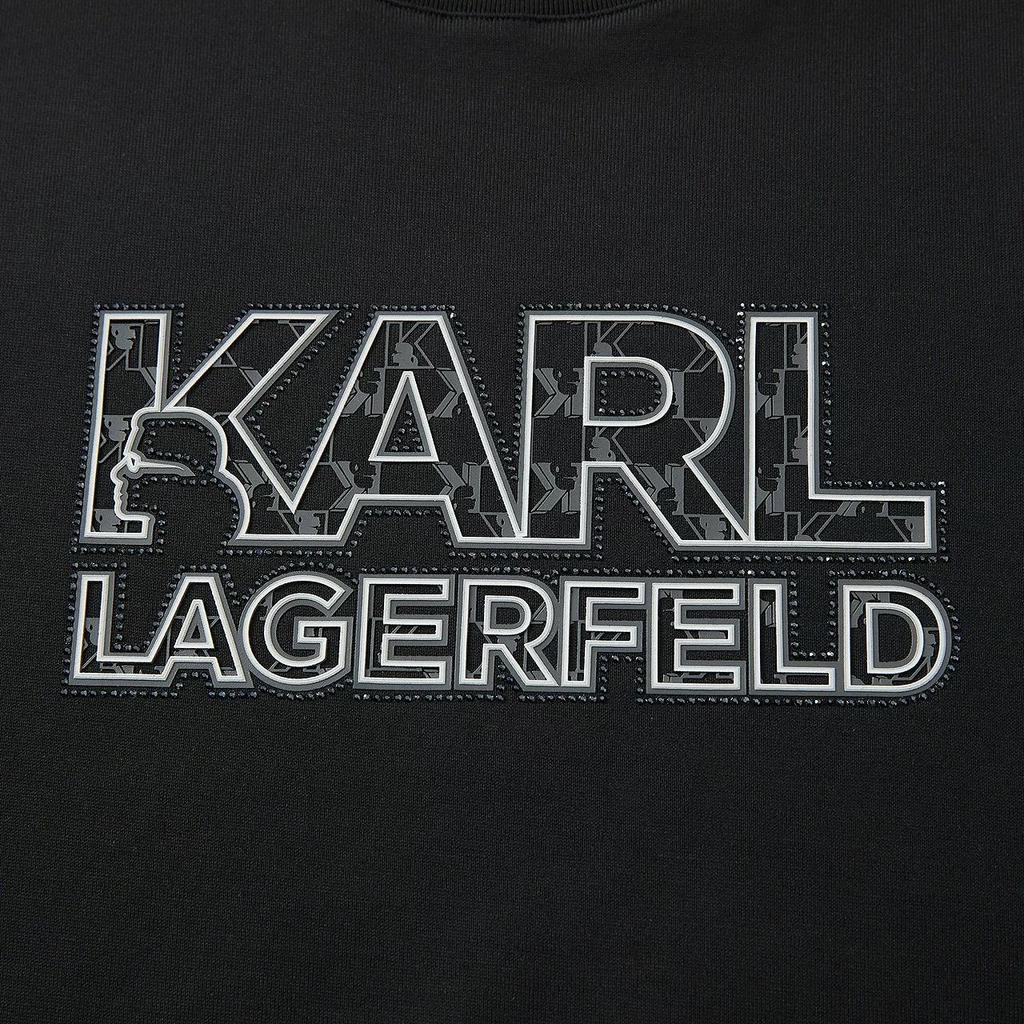 Karl Lagerfeld T Shirt Men's Black M22O1702-