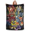 1PC Home Digimon Adventures Blanket Throw Blanket Novelty Warm Blanket All Season Gift