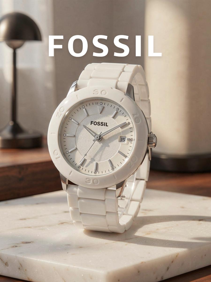 Fossil Women`s Quartz Watch CE1030 melns