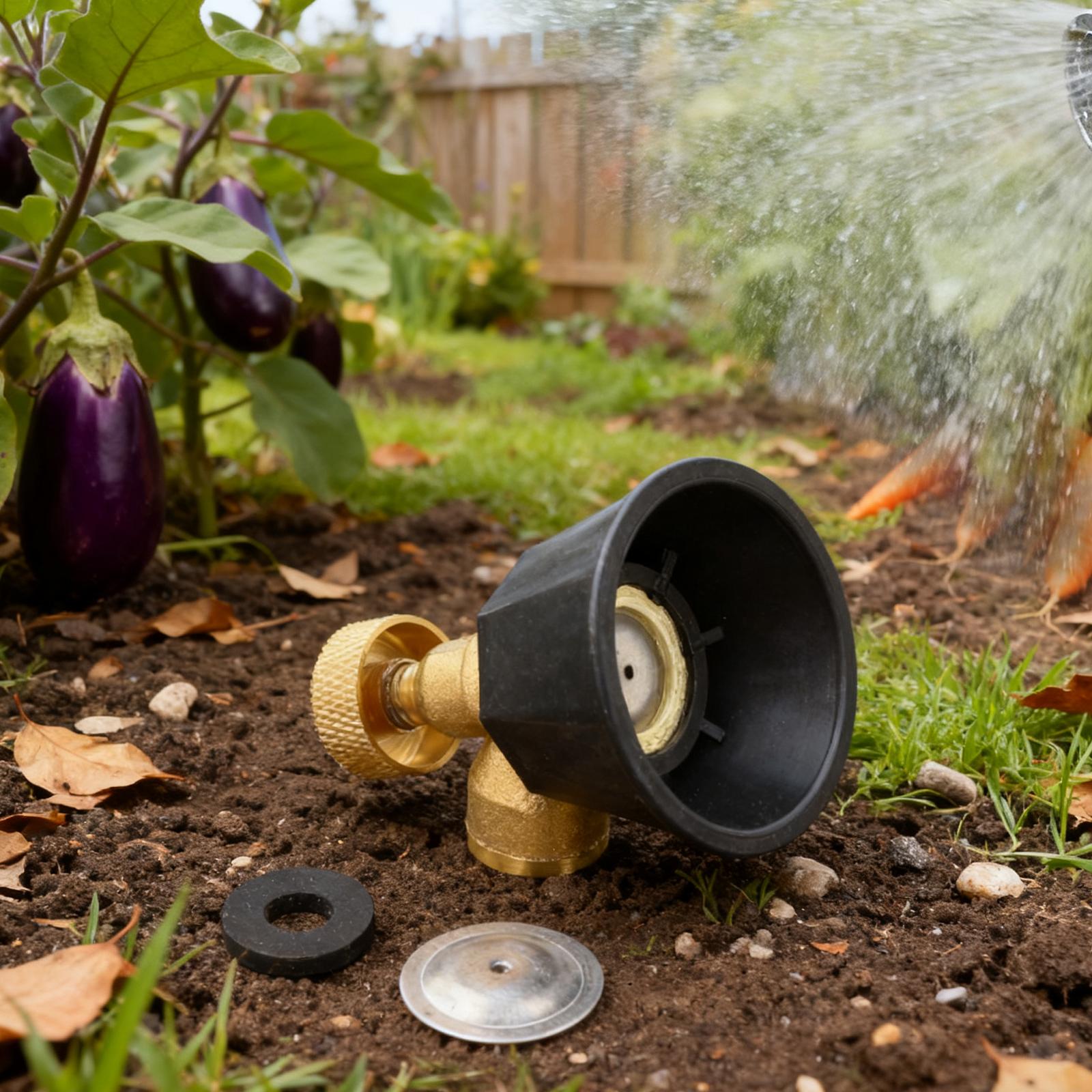 

1 XСільськогосподарський розпилювач з регульованою форсункою Садовий Латунний Чорний Циклонна форсунка