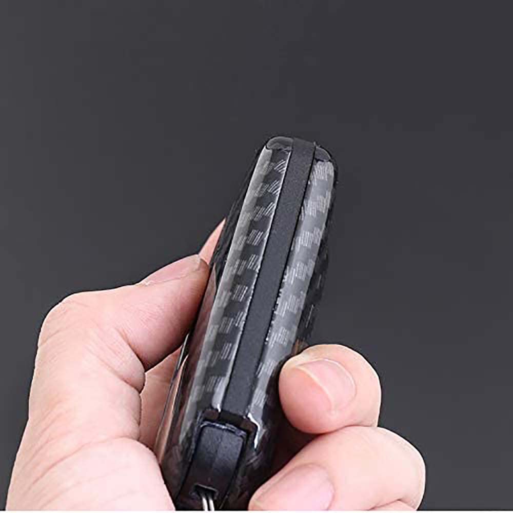 SANRILY Toyota Smart Key Case, Key Cover, Key Protection, Key Holder, ABS + Natural