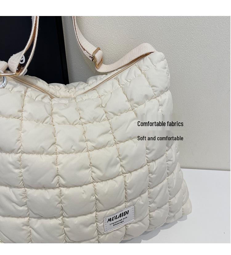 Women's Puff Crossbody Bag - Autumn/Winter Large Capacity Quilted Tote