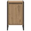 Nightstand Rustic Oak Design 39.5 x 30 x 50 cm Engineered Wood