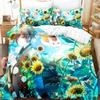 Anime Natsume Book Of Friends Nyanko Bedding Set Boys Girls Twin Queen Size Duvet Cover Pillowcase Bed Kids Adult