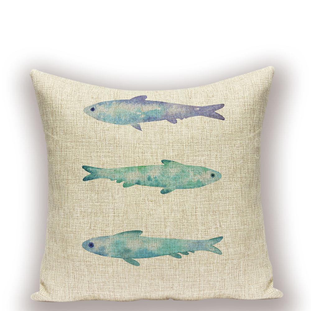 Nordic Home Decoration Throw Pillow Fish Cushion Covers High Quality Decorative Pillows Custom Pillowcase On Pillows