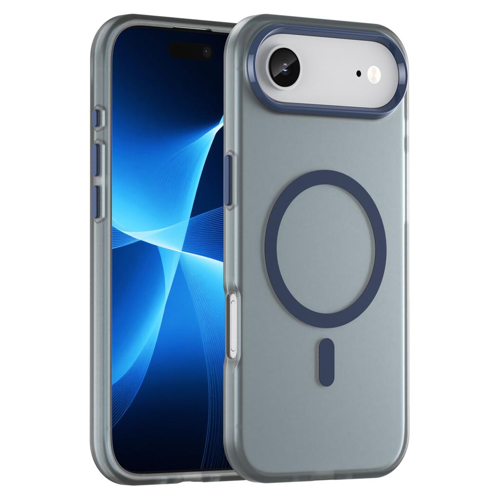 For iPhone 17 Air Case Compatible with MagSafe TPU+PC Slim Matte Translucent Phone Cover