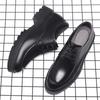 5cm 8cm 10cm High Quality Inner Height Increase Leather Shoes for Men's Hollow Breathable Business Dress Gentleman Men's Shoes