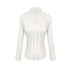 Simple semi-turtleneck pullover, long-sleeved autumn and winter warm knitted sweater, bottom elastic top, slim women's outer sweater