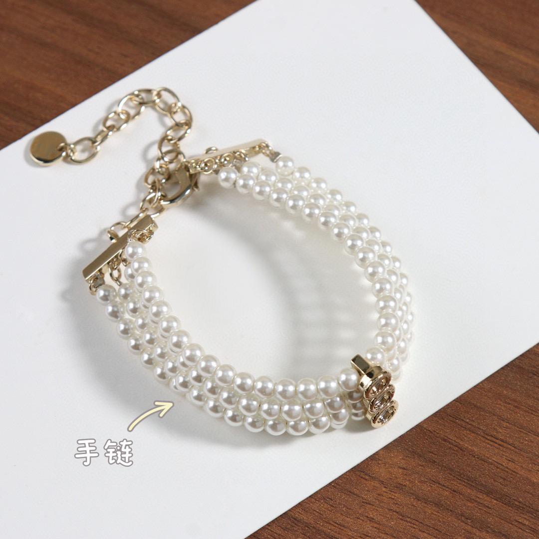 

Новый Горячий Бренд Винтажный Жемчужный Браслет Для Женщин Горячий Бренд Роскошный Набор Ювелирных Изделий Дизайнер Высокое Качество Модное Ожерелье И Браслеты красный