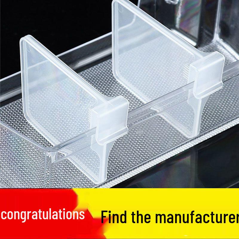 Adjustable Refrigerator Divider Clips - Door Organizer & Small Buckles for Universal Drawer Storage