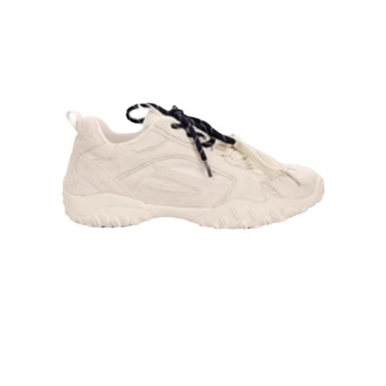 Cowhide Version Grape Mother Same Pair of Shoelaces Leather Splicing Breathable Mesh Sports Leisure Moral Training Shoes Women's Forrest Gump Shoes