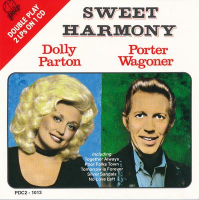 CD PARTON, DOLLY; WAGONER, PORTER - Sweet Harmony PDC21013 Pair Records 1992 Pays non japonais Utilisé