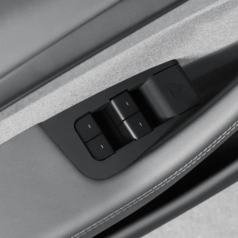 for New Tesla Model Y L Juniper 2026 2025 Accessories Window Lift Switch Protector Cover YL Lifter Button Trim Decoration Cover
