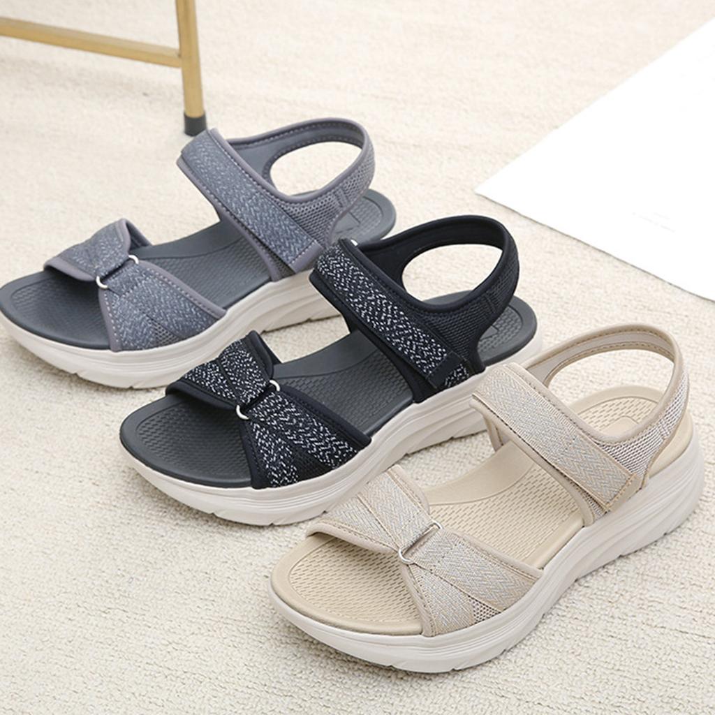 Women'S Flat Sandals Summer Comfortable Walking Sandal Platform Shoes Hiking Shoe Casual Style Accessories Sandalias De TacóN