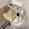 Wall-Mounted Foldable Bedside Storage Rack and Phone Holder
